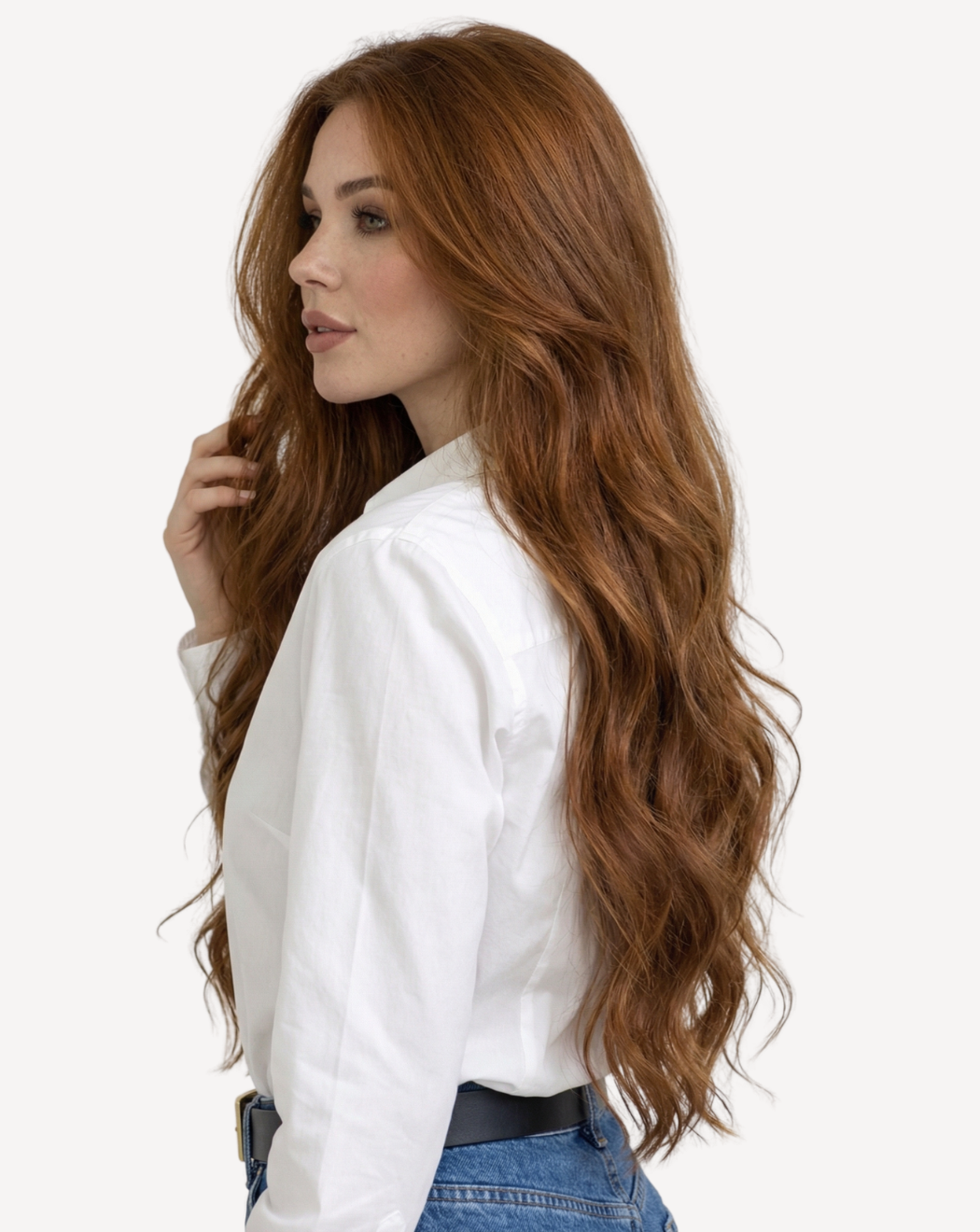 Extensii Clip-On Volum Mediu - Șaten Ciocolatiu 4 | BuenoBia
