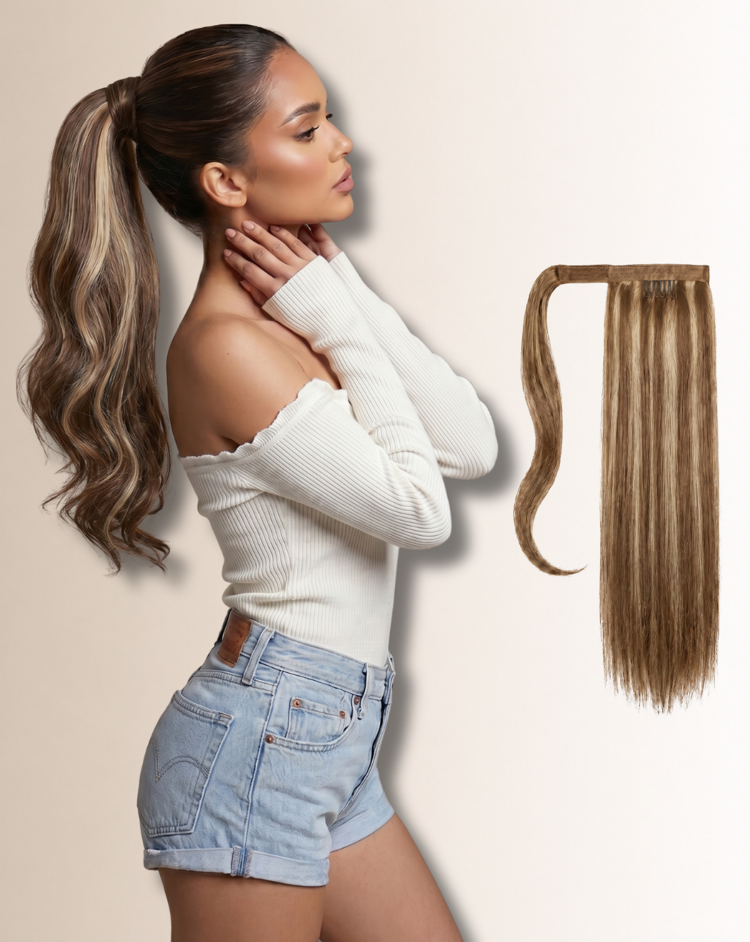 Coadă Iconic- Balayage 8-1001 | BuenoBia