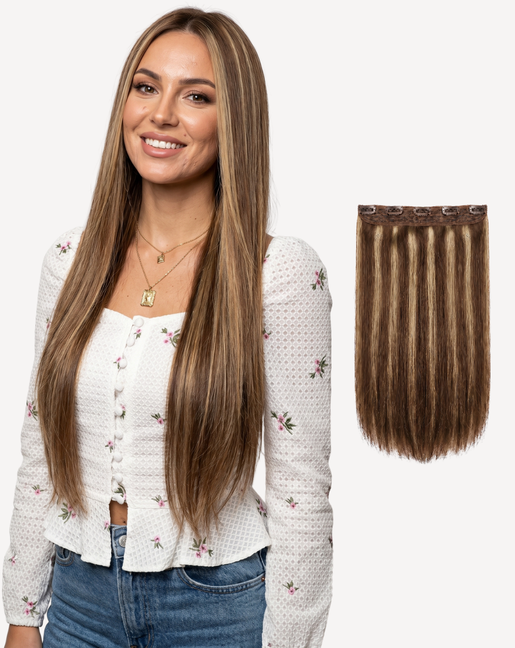 Extensii Tresă Volum Mediu - BALAYAGE 8-22 | BuenoBia