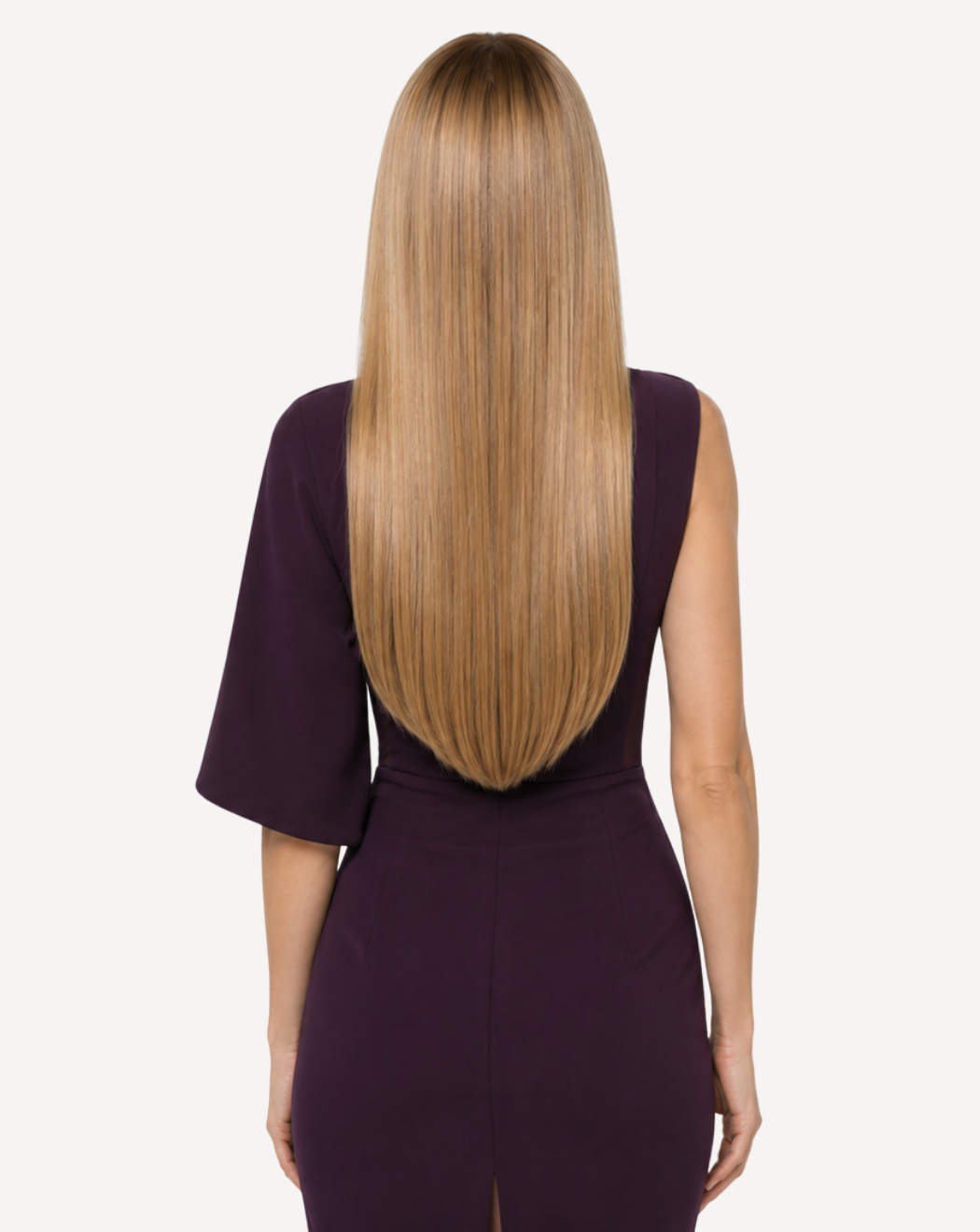 Perucă profesională Front Lace - Păr Natural, Blond Miere 14, 60 cm | BuenoBia