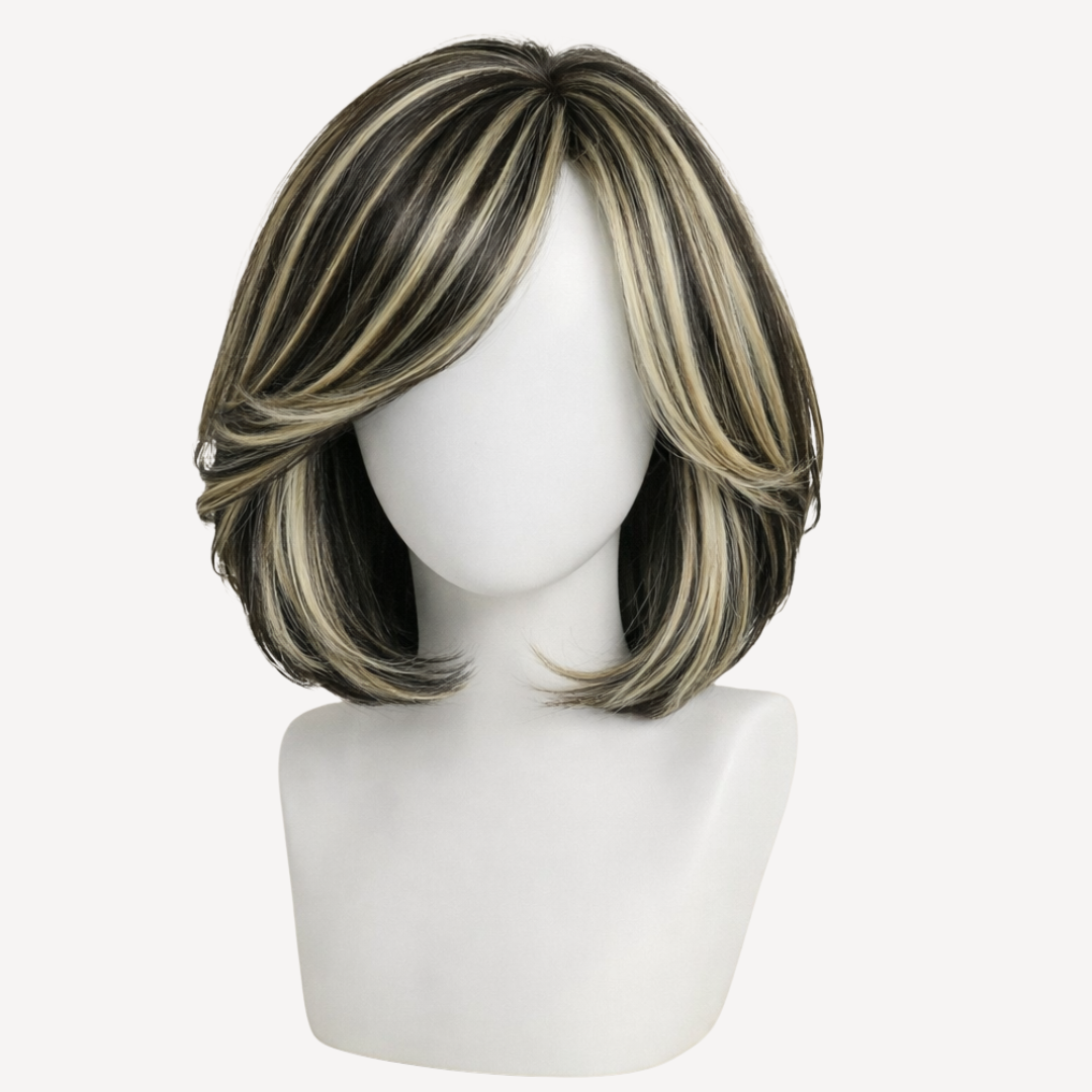 Perucă Păr Natural Beverly - Balayage 1-pla | BuenoBia