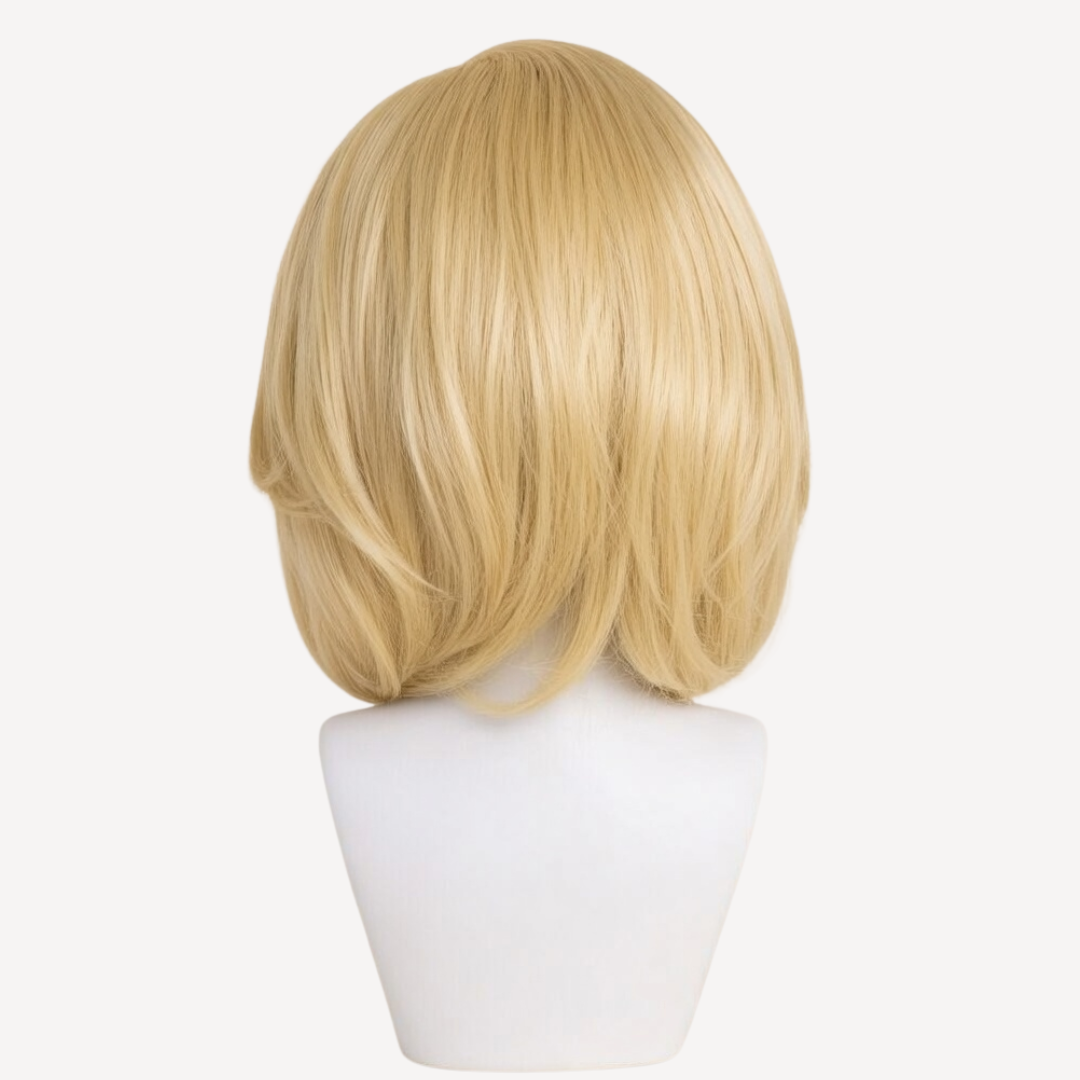 Perucă Păr Natural Beverly - Blond Auriu Deschis 1001 | BuenoBia