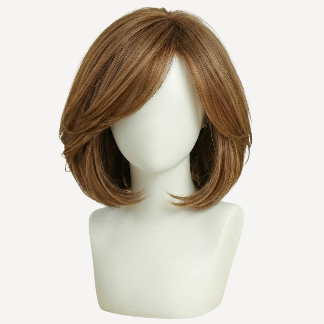 Perucă Păr Natural Beverly - Șaten Alună 8 | BuenoBia