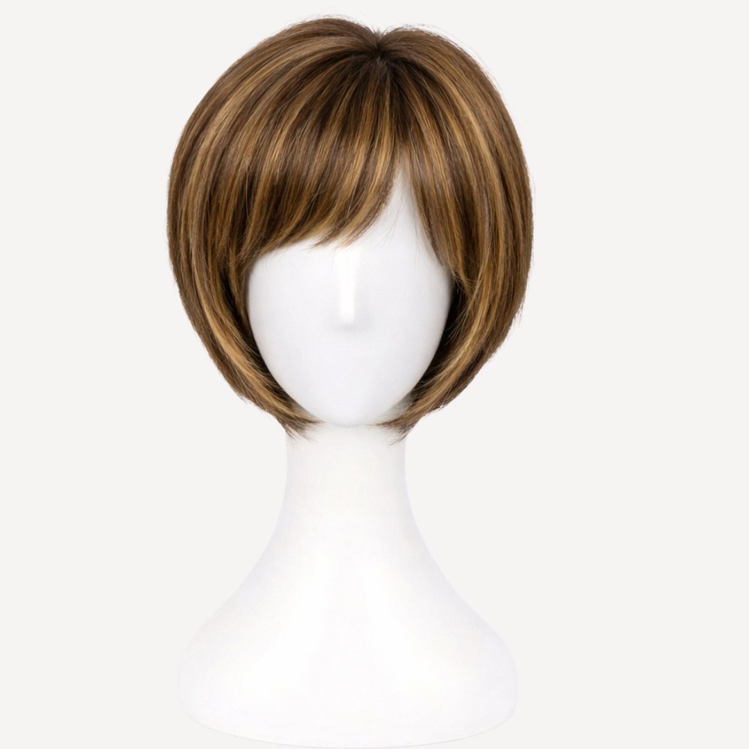 Perucă Păr Natural Briana - Balayage 2-8 | BuenoBia