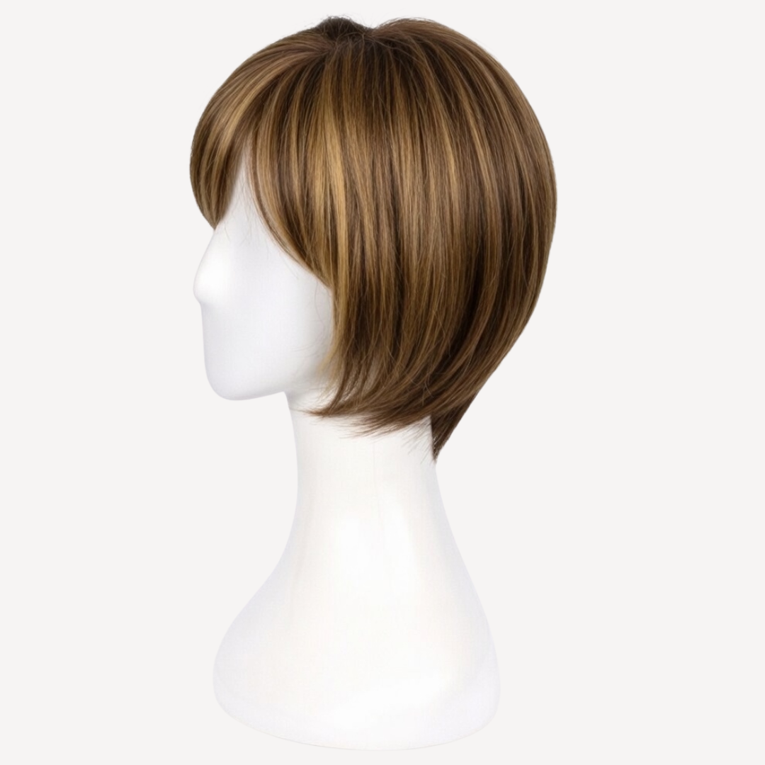Perucă Păr Natural Briana - Balayage 2-8 | BuenoBia