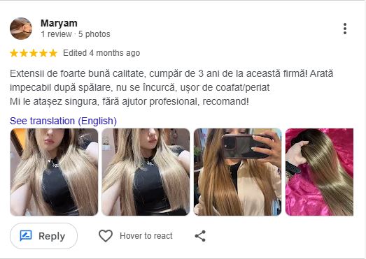 Recenzie clientă BuenoBia