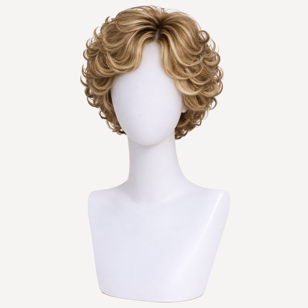 Perucă Păr Natural Darcie - balayage 12-8 | BuenoBia