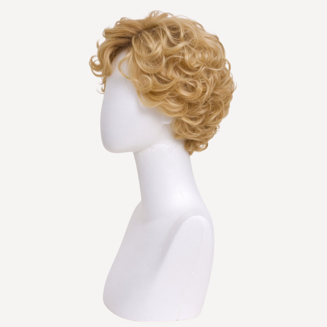 Perucă Păr Natural Darcie -blond auriu 20 | BuenoBia