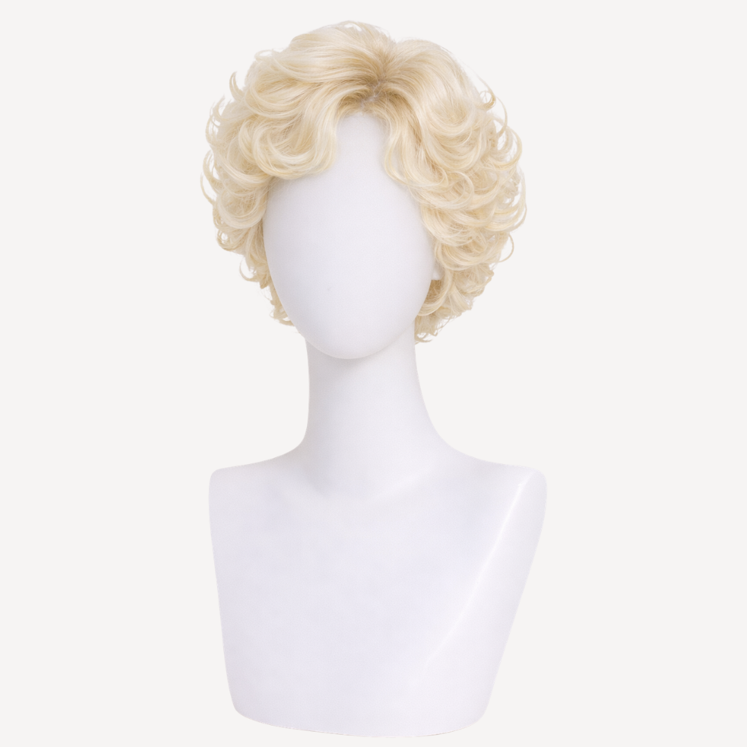 Perucă Păr Natural Darcie - BLOND ROSE | BuenoBia