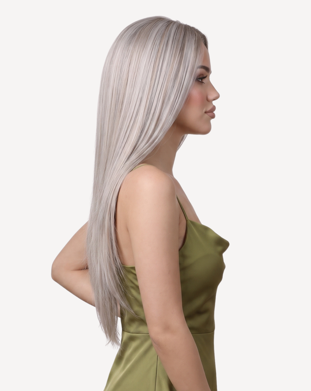 Perucă Păr Natural Ede - Balayage 18-gray | BuenoBia