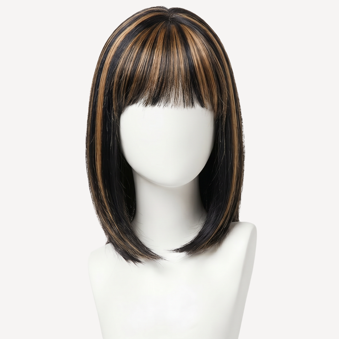 Perucă Păr Natural Elise Balayage 1-12 | BuenoBia