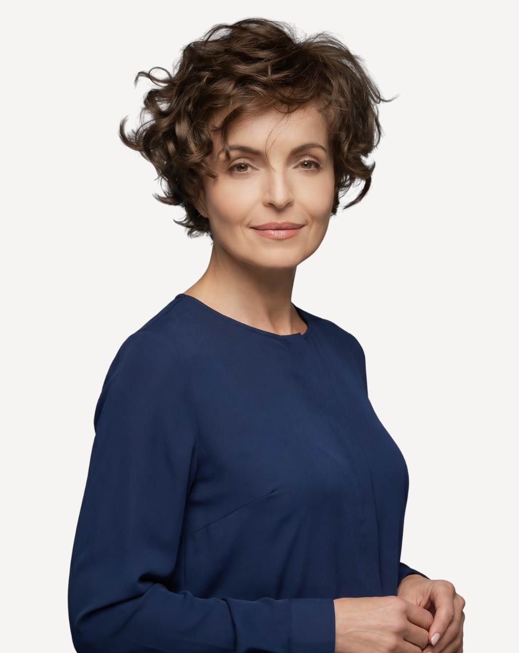 Perucă Medicală Frederica -Şaten Închis 2 | BuenoBia