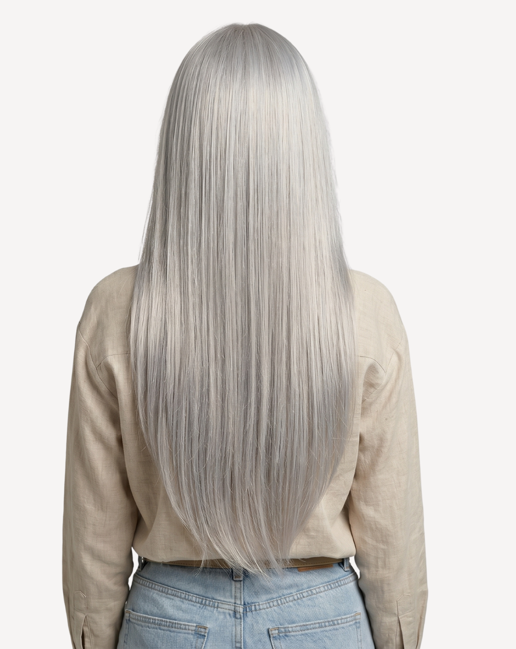 Extensii Tresă Volum Mediu - Blond GRAY | BuenoBia