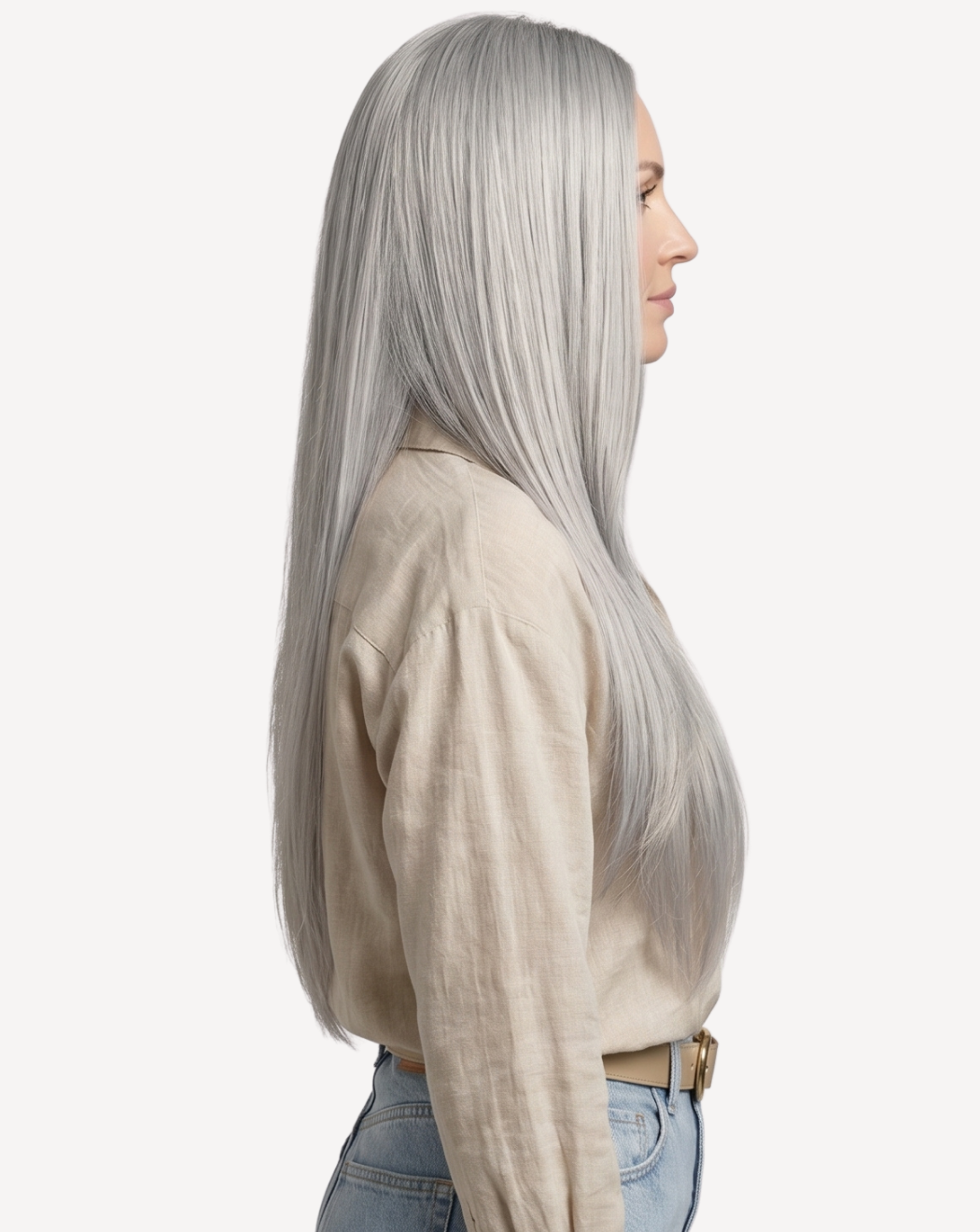 Extensii Tresă MegaVolum - Blond Gray | BuenoBia