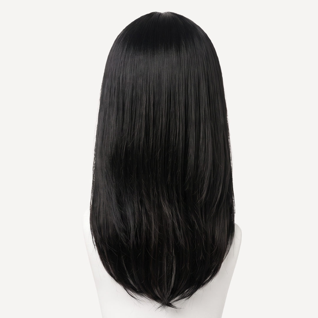 Perucă Păr Natural Holli Negru Intens 1 | BuenoBia