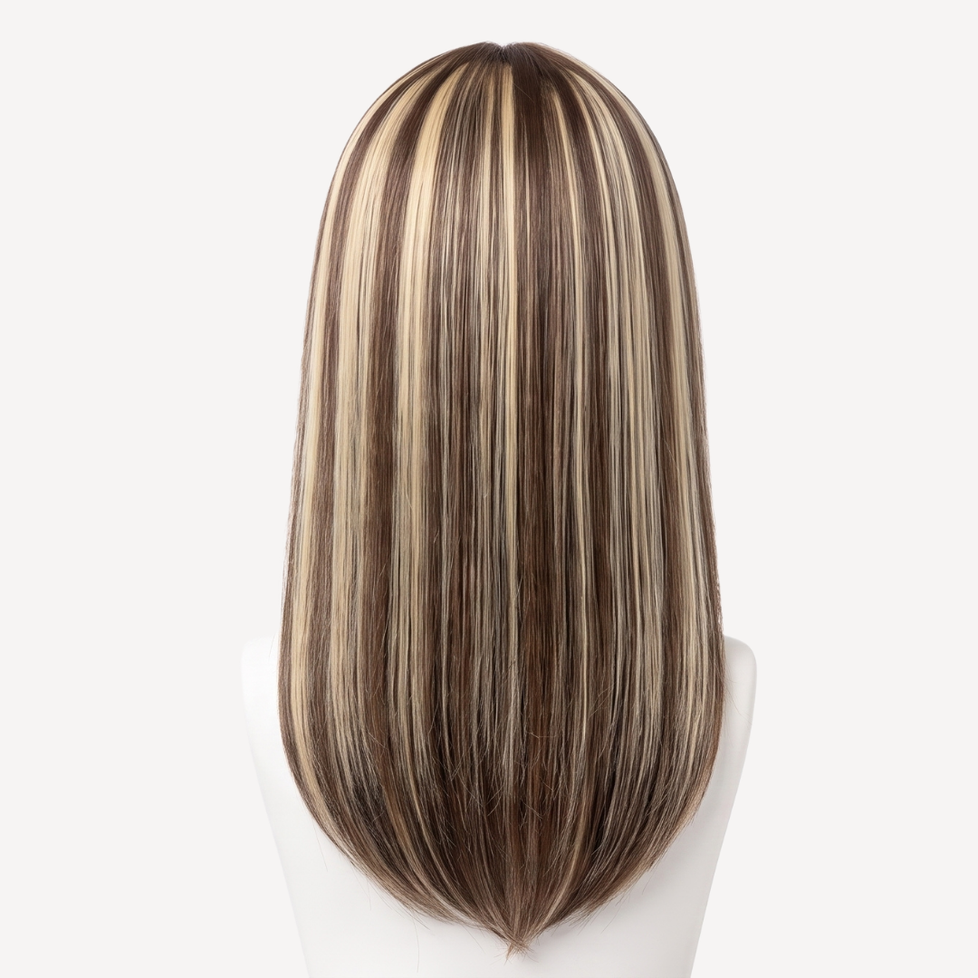 Perucă Păr Natural Holli Balayage 3-18 | BuenoBia