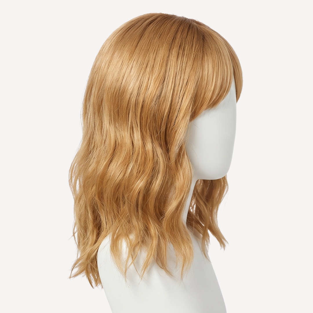 Perucă Păr Natural Ines - Blond Miere 14 | BuenoBia