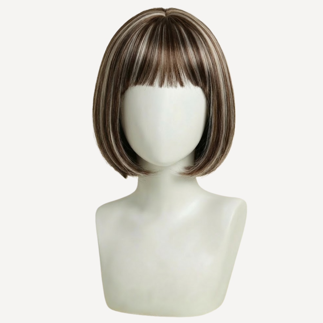 Perucă Păr Natural Lyza - Balayage 2-GRAY | BuenoBia