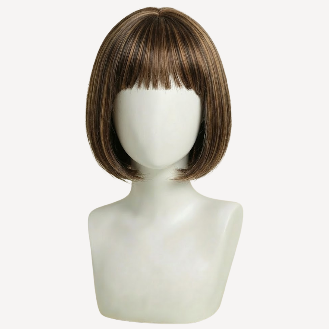 Perucă Păr Natural Lyza - Balayage 3-12 | BuenoBia