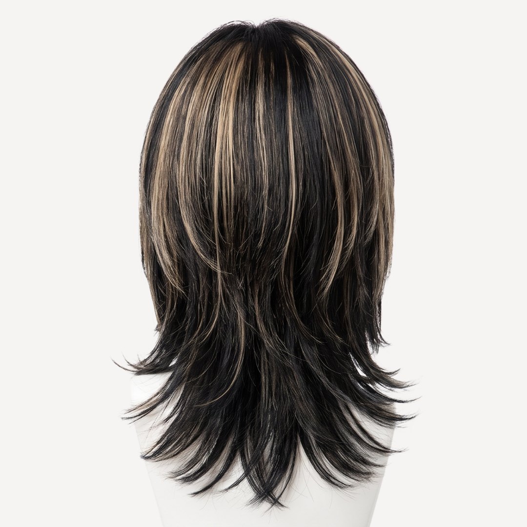 Perucă Păr Natural Luna -Balayage 1-18 | BuenoBia