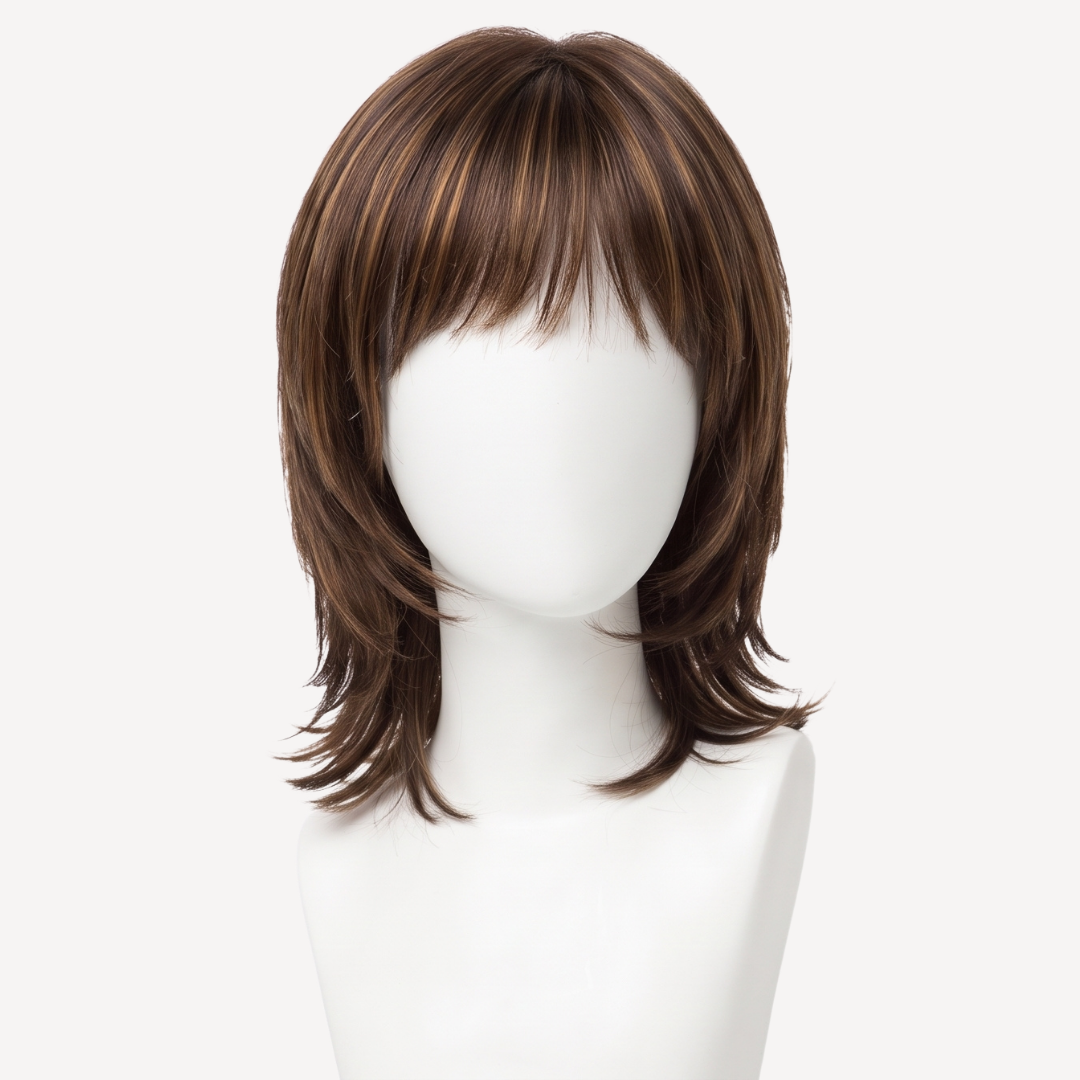 Perucă Păr Natural Luna -Balayage 2-14 | BuenoBia