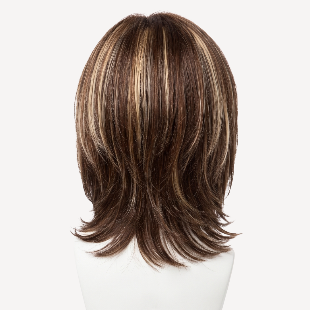 Perucă Păr Natural Luna -Balayage 4-pla | BuenoBia