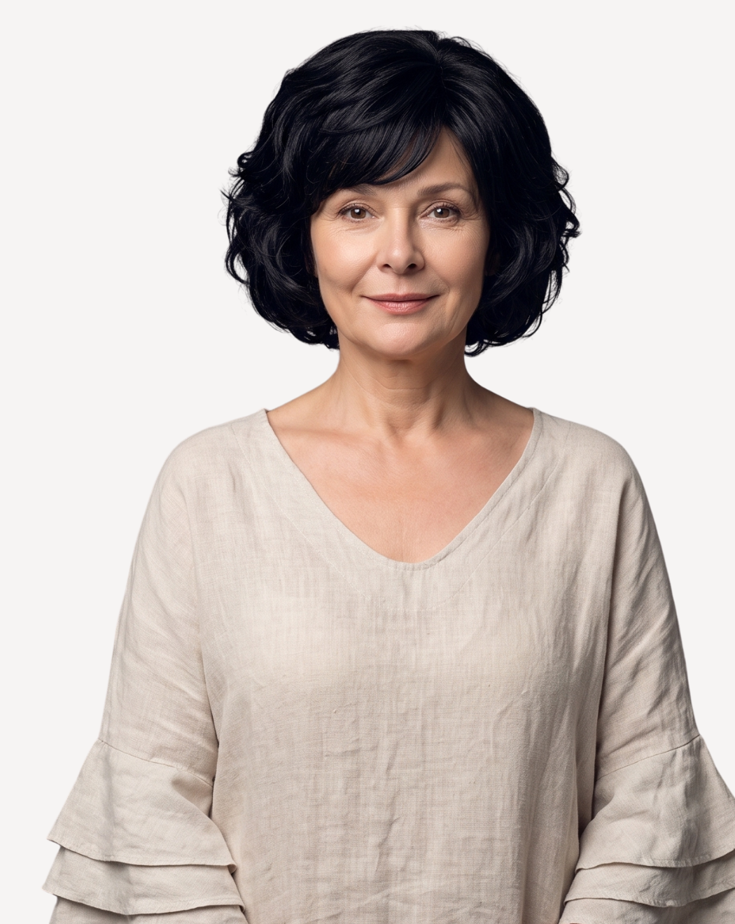 Perucă Medicală Margot - Negru Intens 1 | BuenoBia