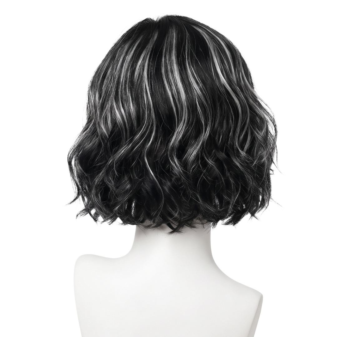 Perucă Medicală Morgan -Balayage 1-gray | BuenoBia