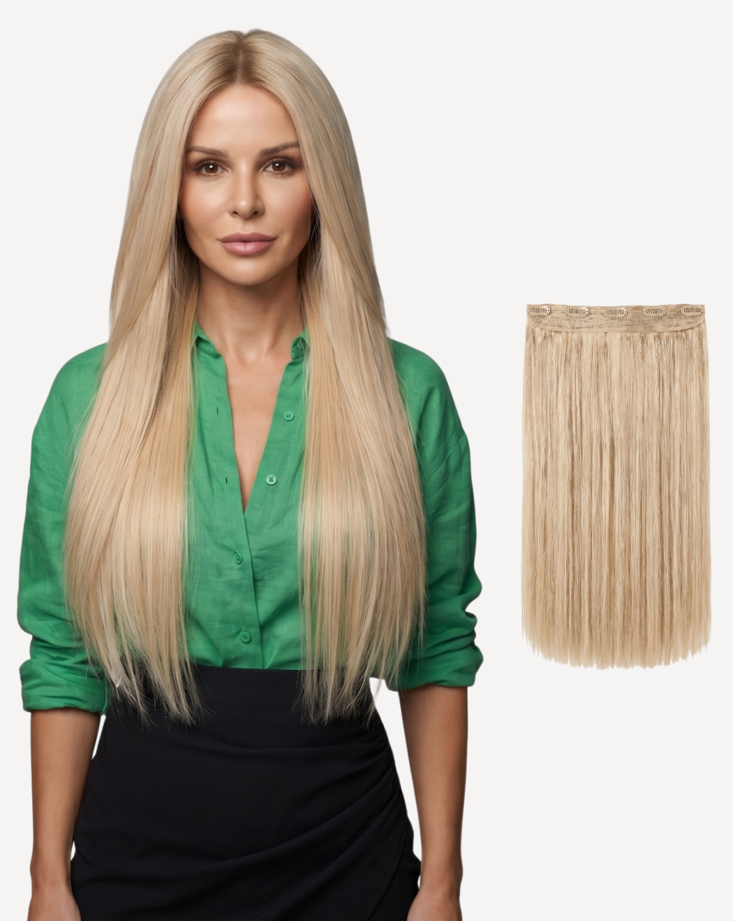 Extensii Tresă MegaVolum - Blond Rose | BuenoBia