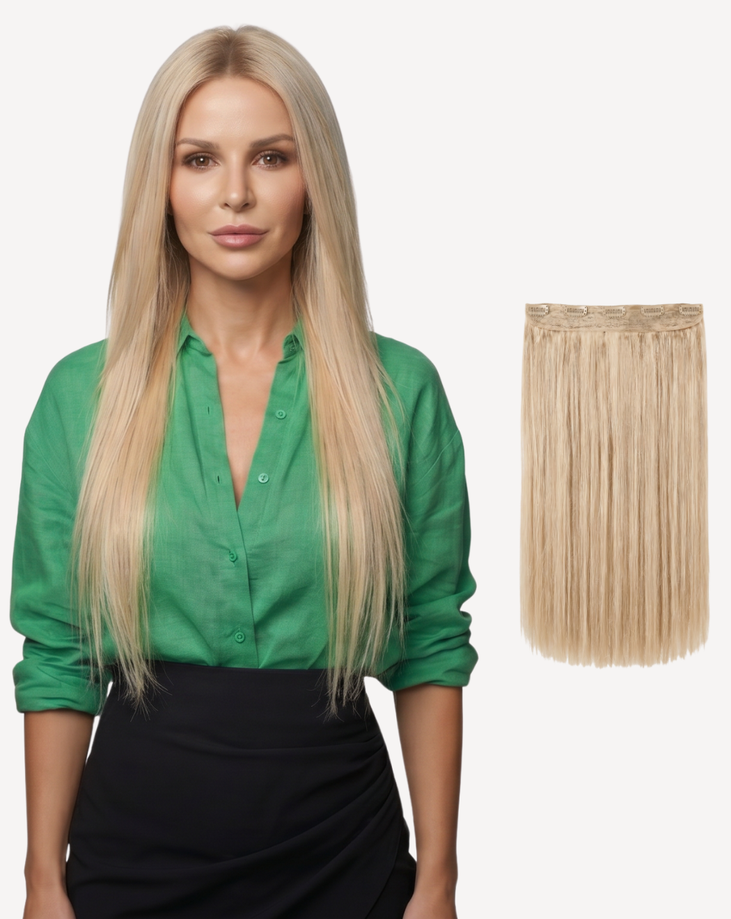 Extensii Tresă Volum Simplu - Blond ROSE| BuenoBia