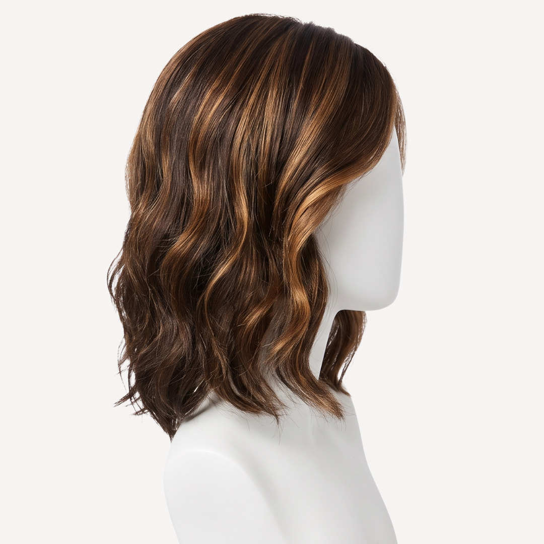 Perucă Păr Natural Stella -Balayage 2-8 | BuenoBia