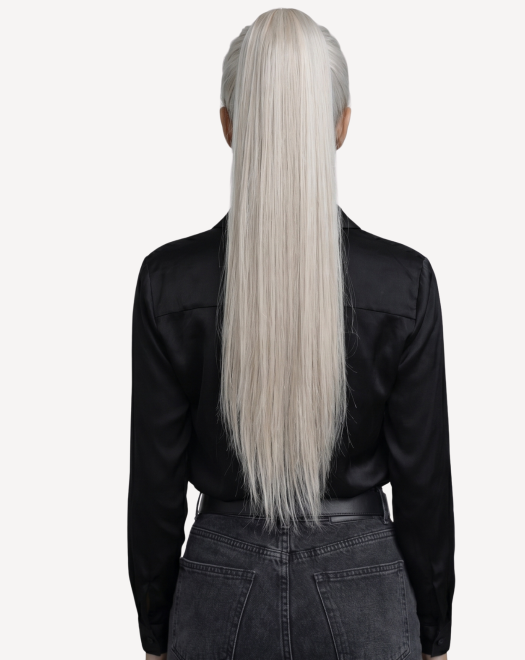 Extensii Coadă Volum Mediu - Blond Gray | BuenoBia
