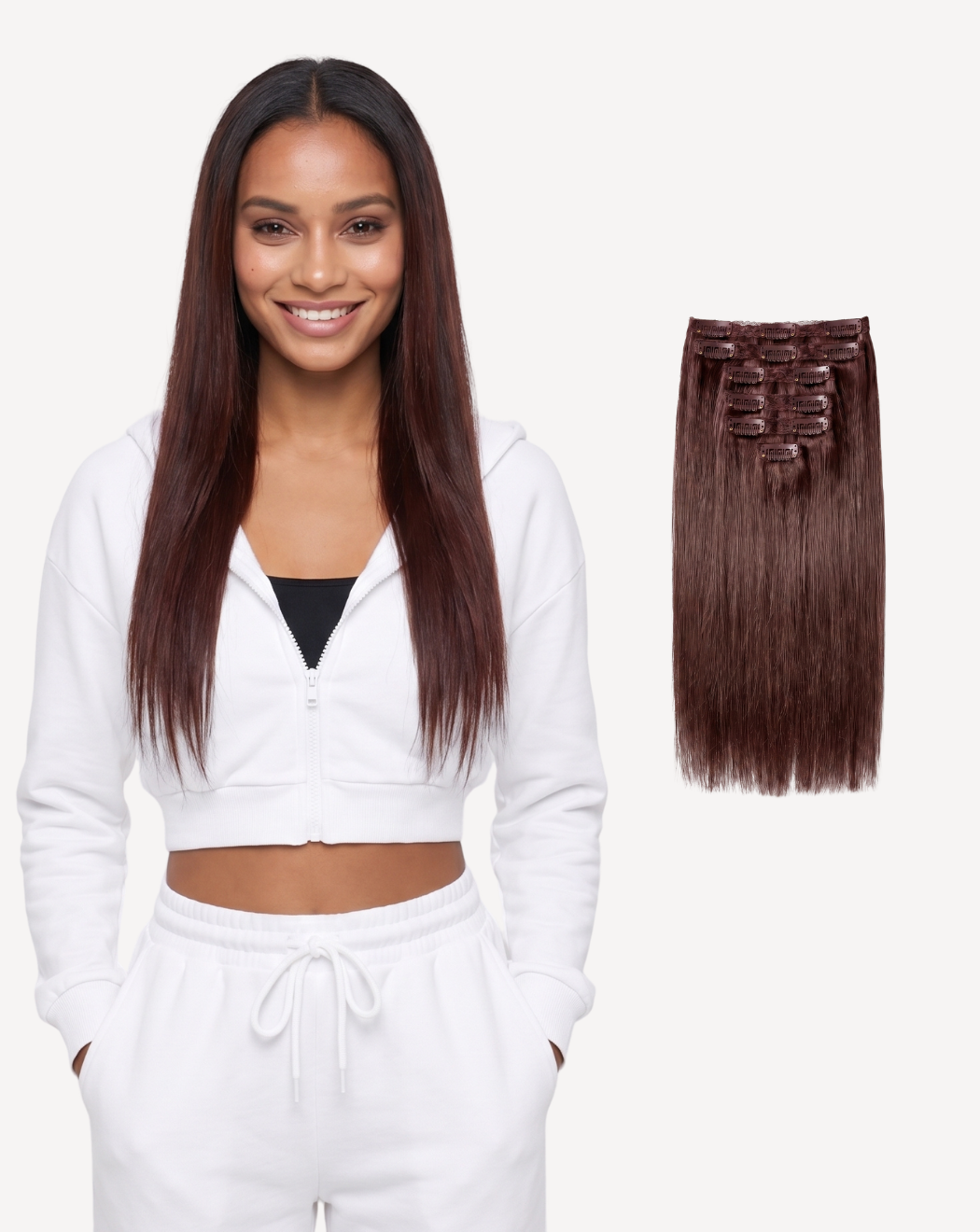 Extensii Clip-On Most Wanted – Roşcat Vişiniu J99 | BuenoBia