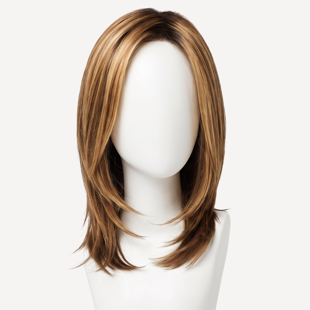 Perucă Păr Natural Jade -Balayage 8-14 | BuenoBia