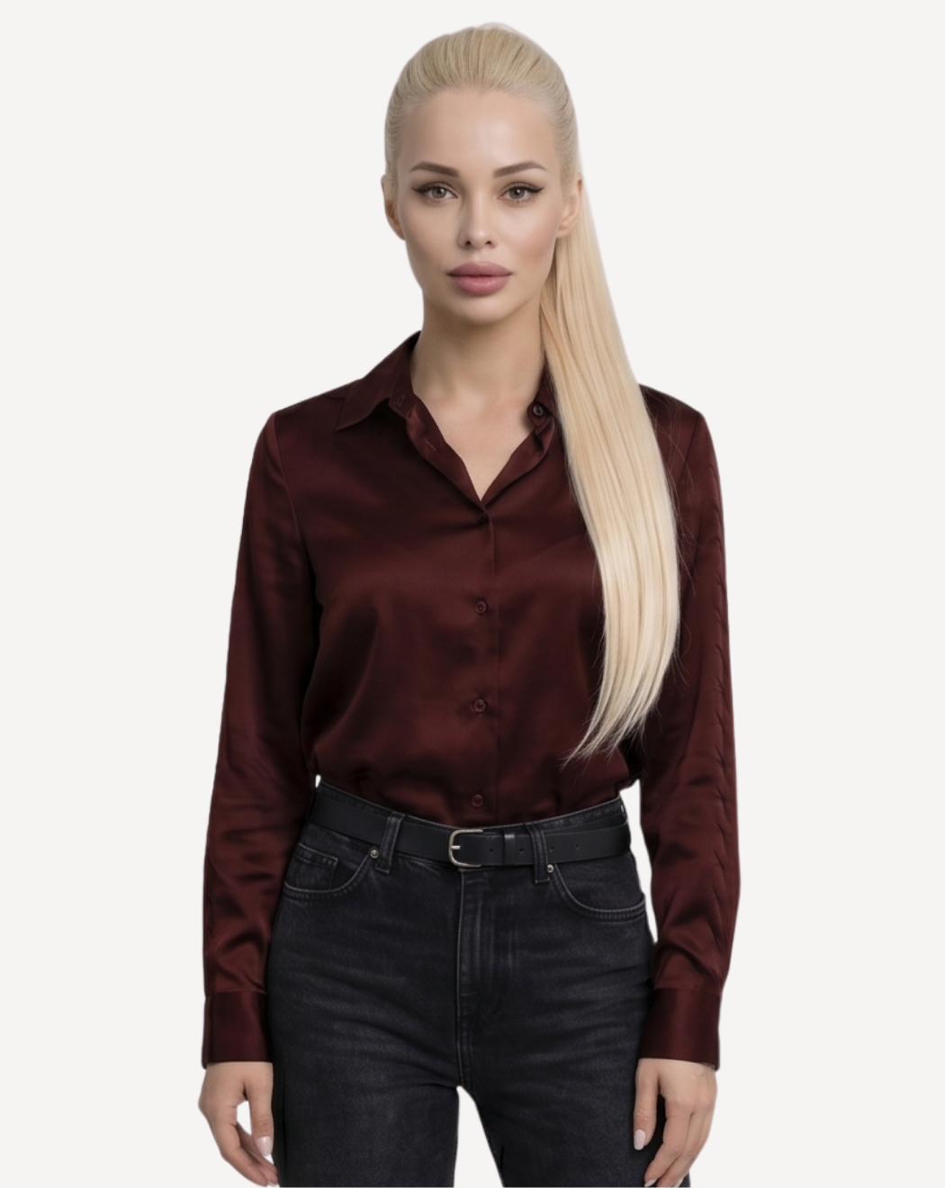 Extensii Coadă Volum Simplu - Blond Rose PLA | BuenoBia