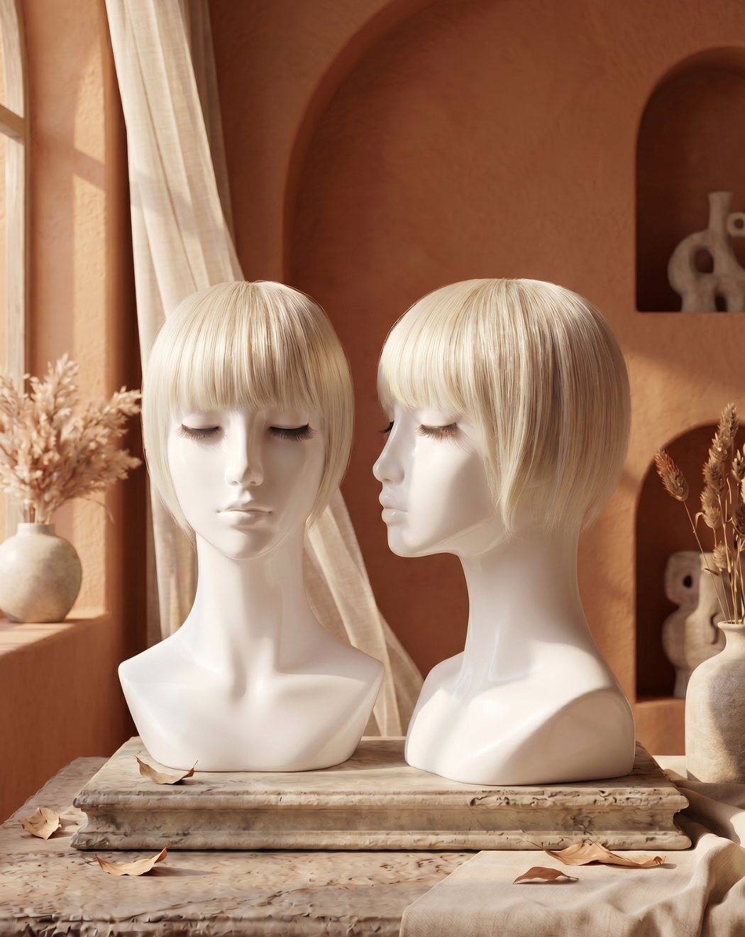 Breton cu Calotă - Blond Rose | BuenoBia