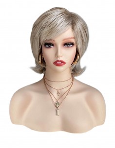 Peruca Naturala AELITA Blond Cenusiu 2