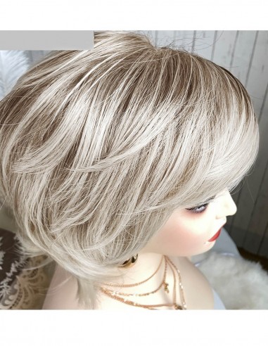 Peruca Naturala AELITA Blond Cenusiu