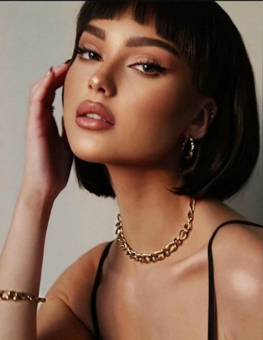 Peruca Naturala WILONA Negru Natural