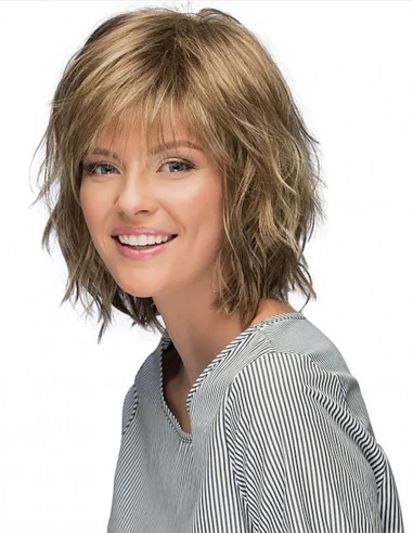 Peruca Naturala MERRY Balayage Saten/Blond Bej