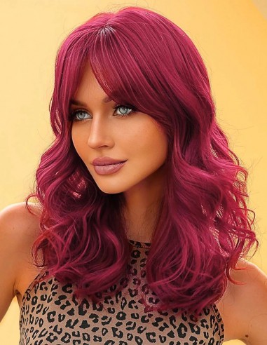 Peruca Naturala LOUISE Roscat Intens