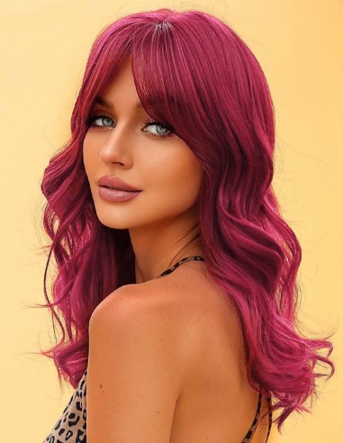 Peruca Naturala LOUISE Roscat Intens