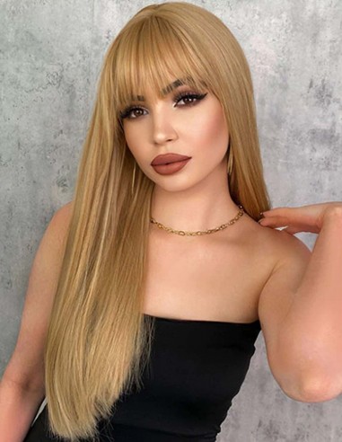 Peruca Naturala  CAMELIA Blond Miere