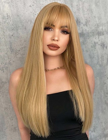 Peruca Naturala  CAMELIA Blond Miere