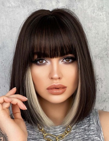 Peruca Naturala LICIA Suvitata Saten... Peruca Naturala LICIA Suvitata Saten...