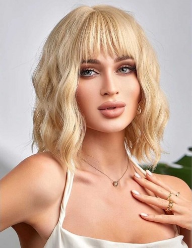 Peruca Naturala URSULA Blond Auriu