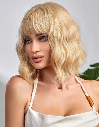 Peruca Naturala URSULA Blond Auriu