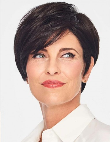 Peruca Naturala  IOLANTA Negru Natural