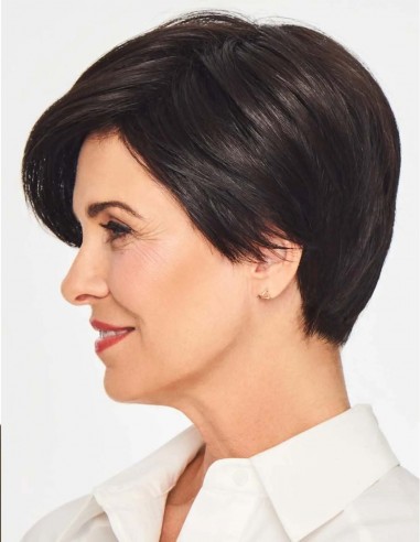 Peruca Naturala  IOLANTA Negru Natural