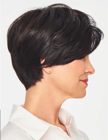 Peruca Naturala  IOLANTA Negru Natural